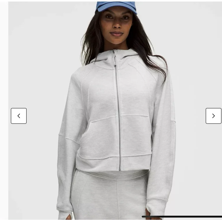 Scuba Oversized Full-Zip Hoodie *Waffle - Heathered Graphite Grey - XL/XXL