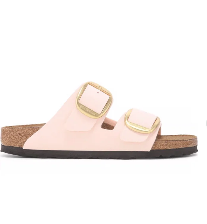 Women's Arizona Big Buckle Footbed Sandal - Sandcastle