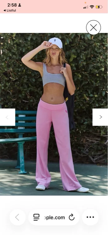 All Star Low-Rise Pants