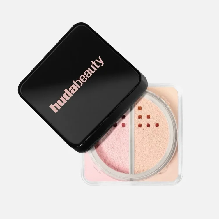 HUDA BEAUTY Easy Bake Loose Powder Duo - Cherry Peach