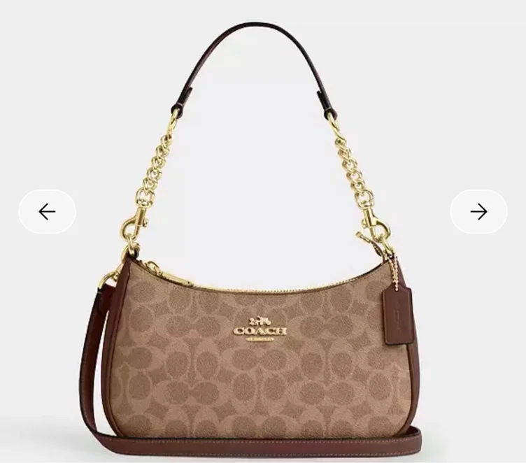 Teri Shoulder Bag In Signature Canvas