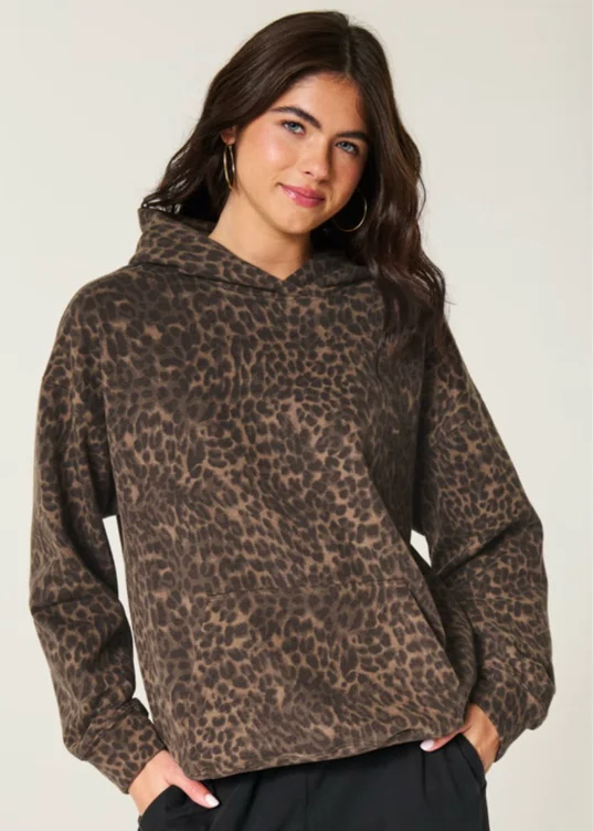 Women's Sweatshirt leopard | Hollister Co.