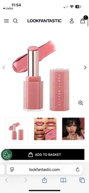 Fenty Beauty Gloss Bomb Stix Shimmer 3.6g (Various Shades)