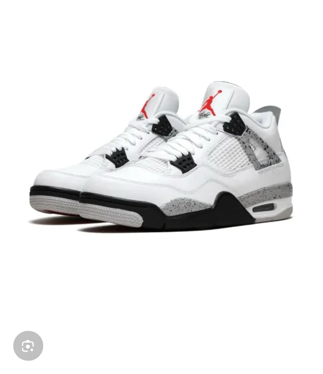 Air Jordan 4 Retro 'White Cement' 2025 FV5029 - 100 - Ditto Consignments Design