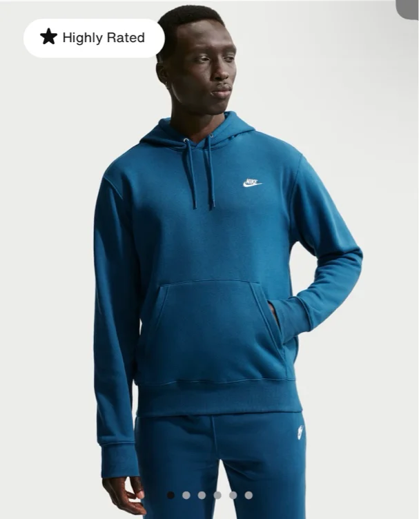 Nike Club Men's Pullover Fleece Hoodie