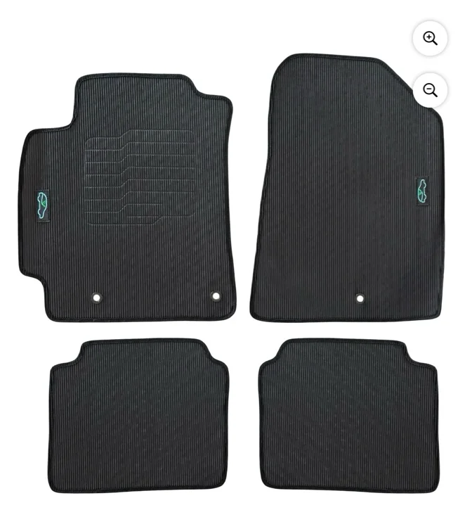 All Weather Floor Mats for 2019 to 2024 Kia Forte, Front and Rear, Odorless, Perfect Fit Kia Forte