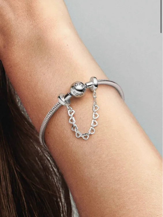 Official Pandora™ | linked heart chain 2024