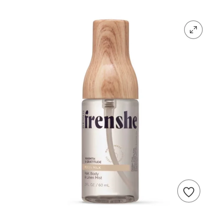 Being Frenshe Hair, Body & Linen Mist - Moon Milk - 2 fl oz