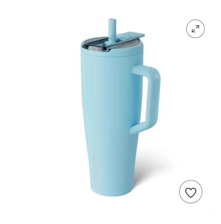 BruMate 40 fl oz Stainless Steel Era Flip Straw Tumbler - Glacier