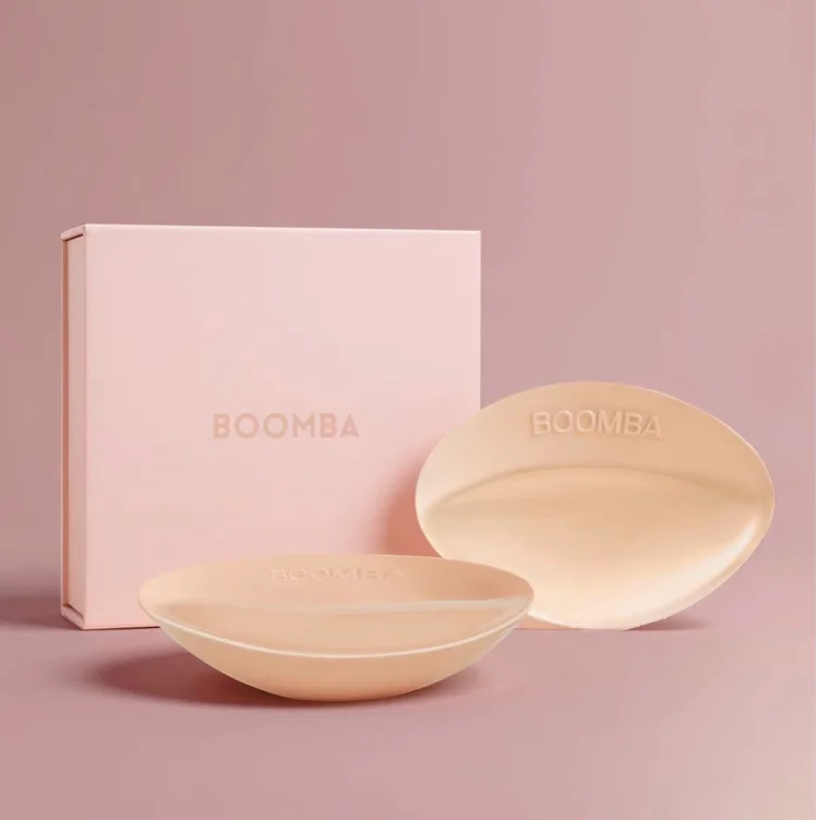 BOOMBA Demi Boost - Patented Sticky Inserts For demi-cup styled clothing - Outfit enhancer