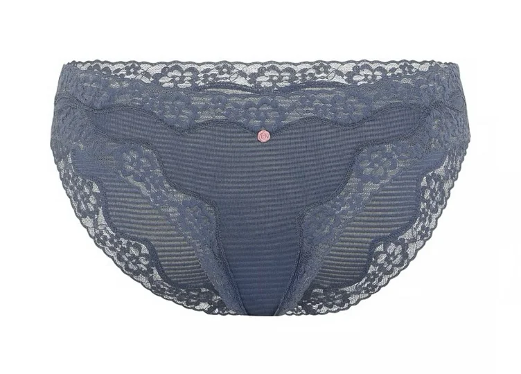 Cotton Lace-Trim Boyshort Panty