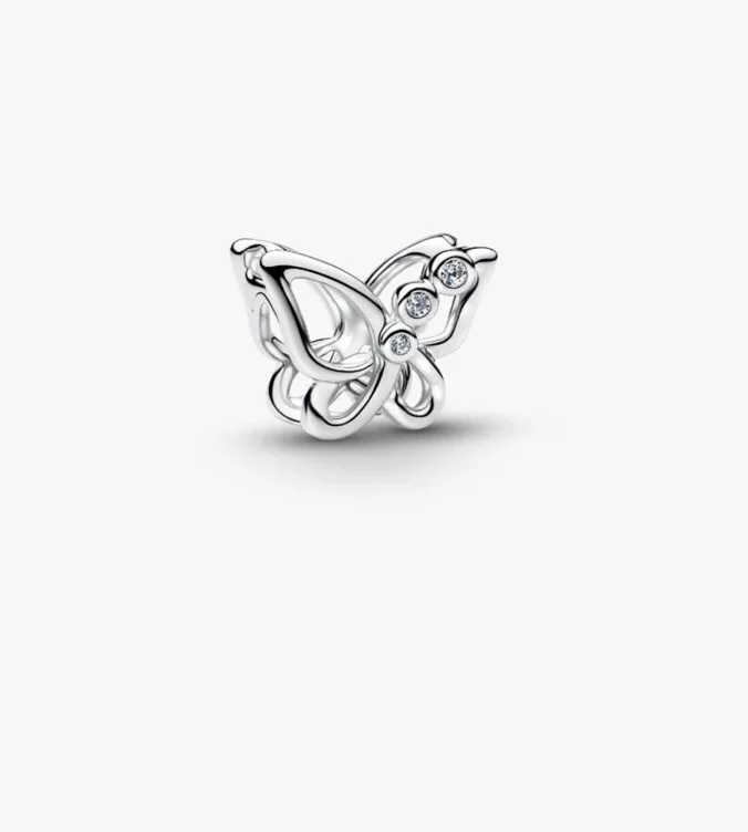 Butterfly Openwork Charm