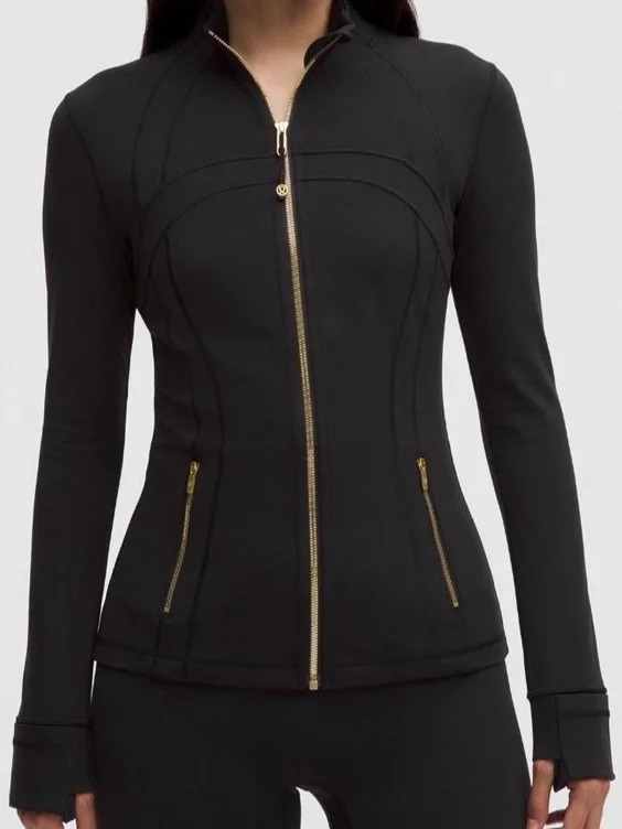 Define Jacket *Nulu - Black and Gold - 12