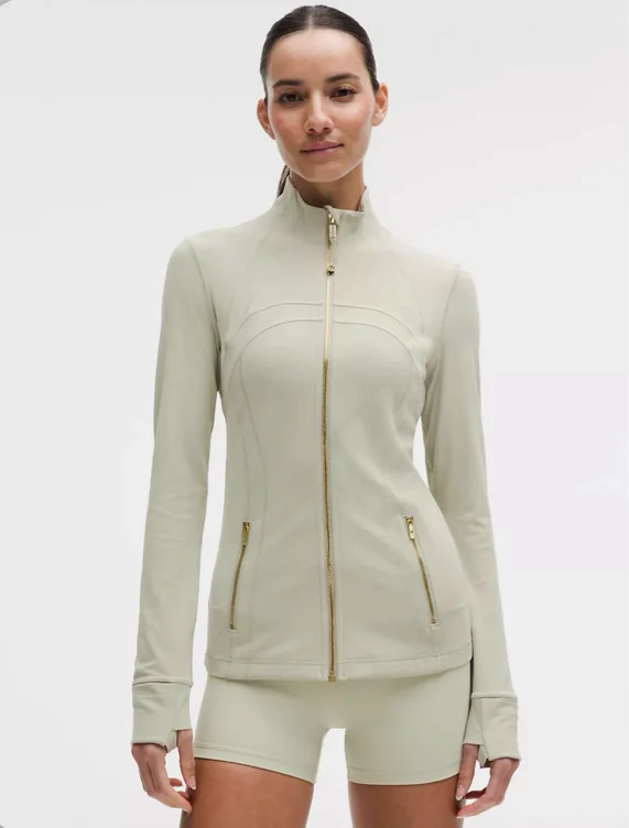 Define Jacket *Nulu - ColourFog Green/Gold/Gold - 2