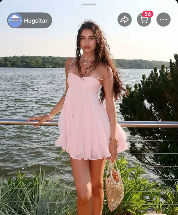 Women Summer Sleeveless Party Club Soild Color Mini Dress - TikTok Shop