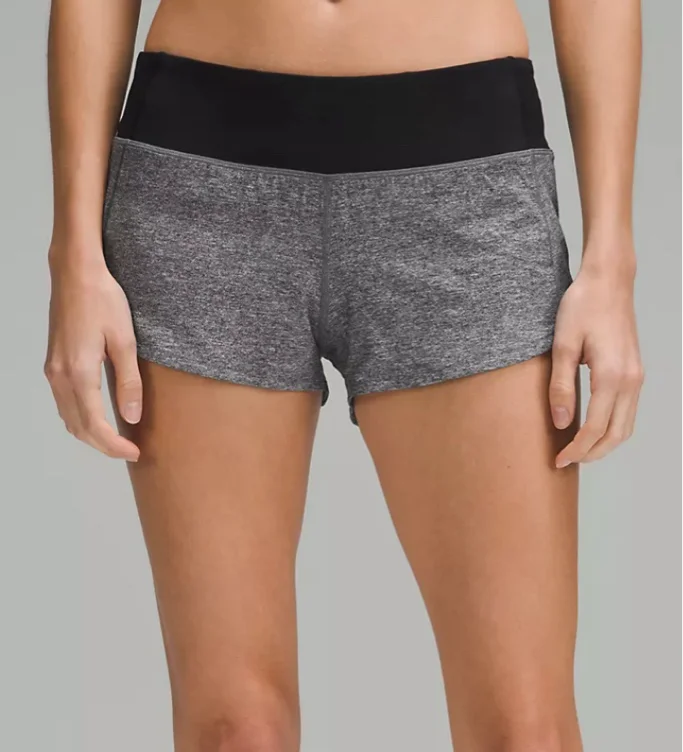 Speed Up Low-Rise Lined Short 2.5" - Black - size 2
