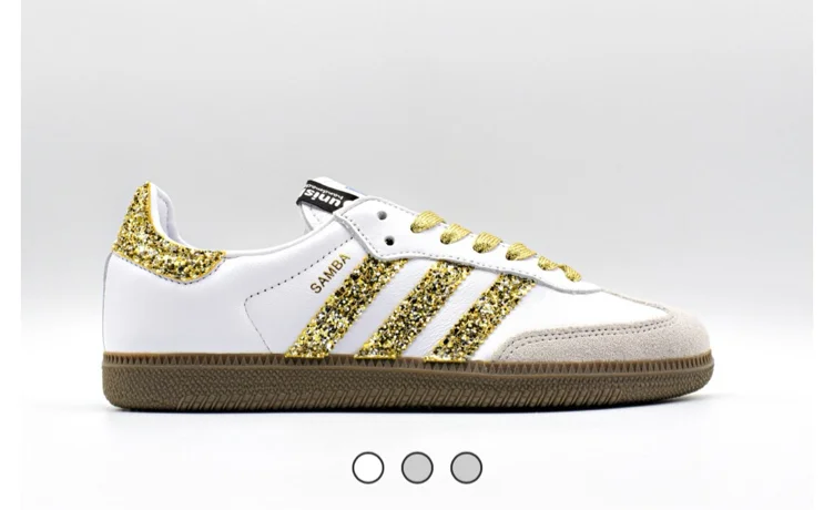 adidas samba glitter oro | Unishoes.it
