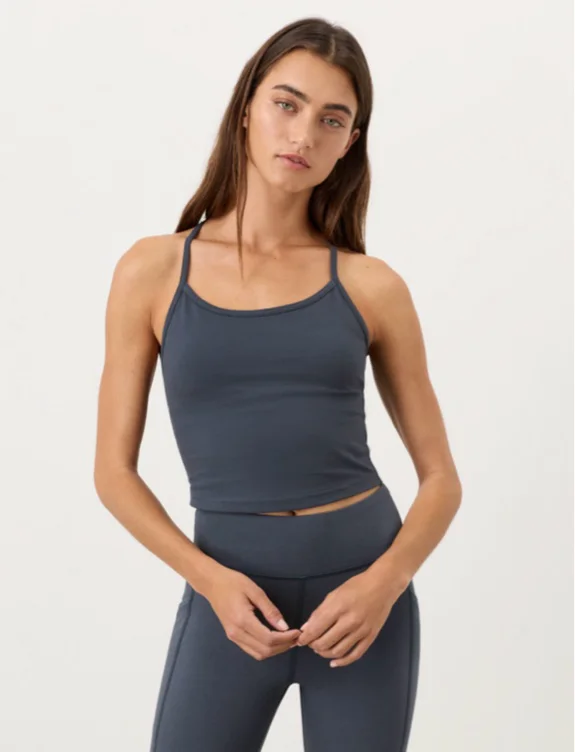 PACT Women's On The Go-To Shelf Bra Tank 