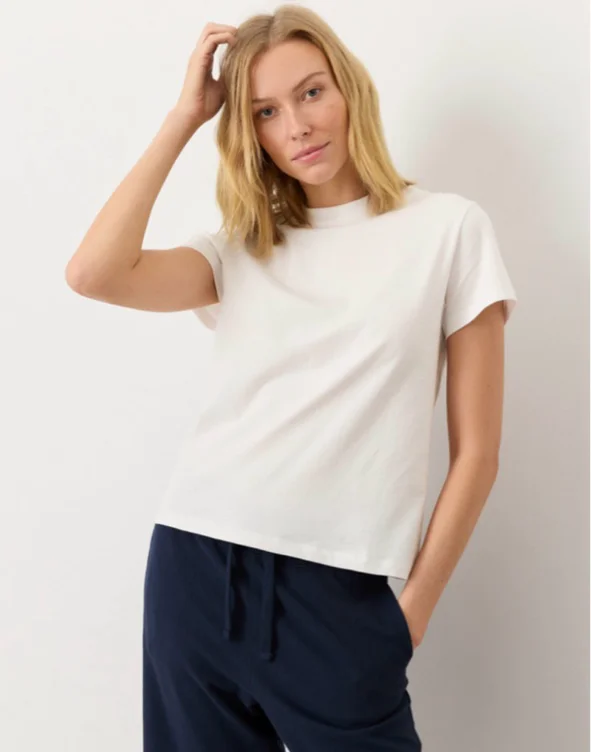PACT Women's Softspun Essential Crewneck Tee 