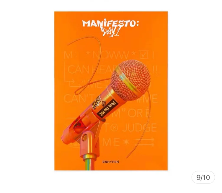 ENHYPEN - MANIFESTO : DAY 1 3rd MINI ALBUM CD PHOTOBOOK PHOTOCARD SEALED | Shopee Brasil