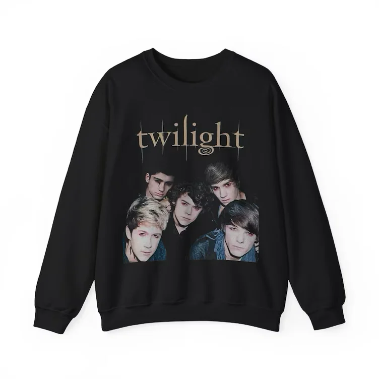 Twilight One Direction T-Shirt: Vintage Soft Cotton Colors Tee YS