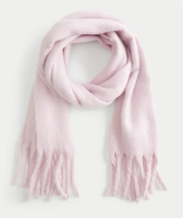 Hollister Woven Scarf - Light Lilac