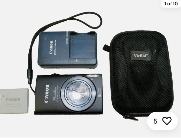 Canon PowerShot ELPH 310 HS Digital Camera Bundle for sale online | eBay