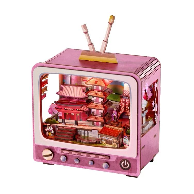Arkitec 124-Piece Tokyo CityVision 3D Build Wooden Puzzle