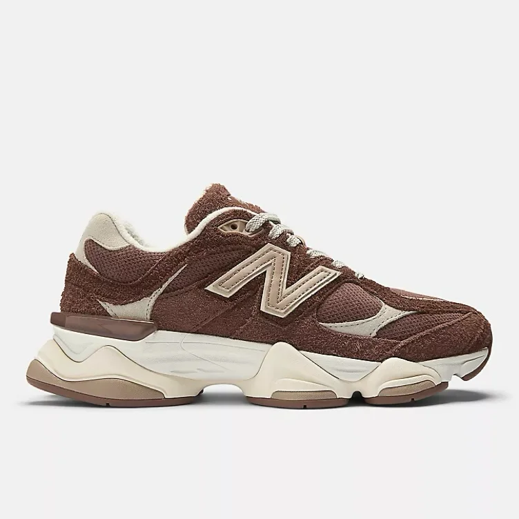 New Balance Unisex 9060 Sneakers - Rich oak with timberwolf