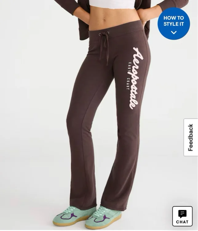 Aeropostale East Coast Fit & Flare Sweatpants