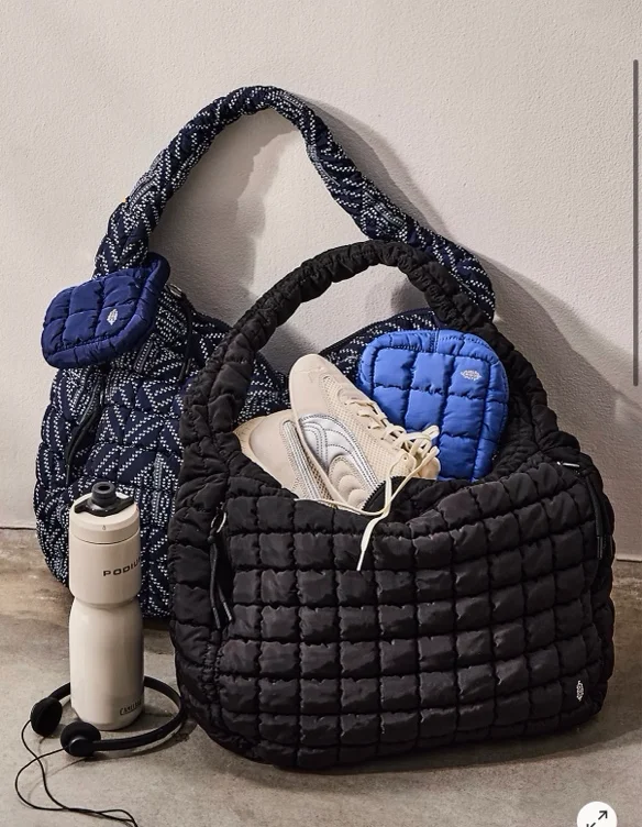 Quilted Carryall Bag