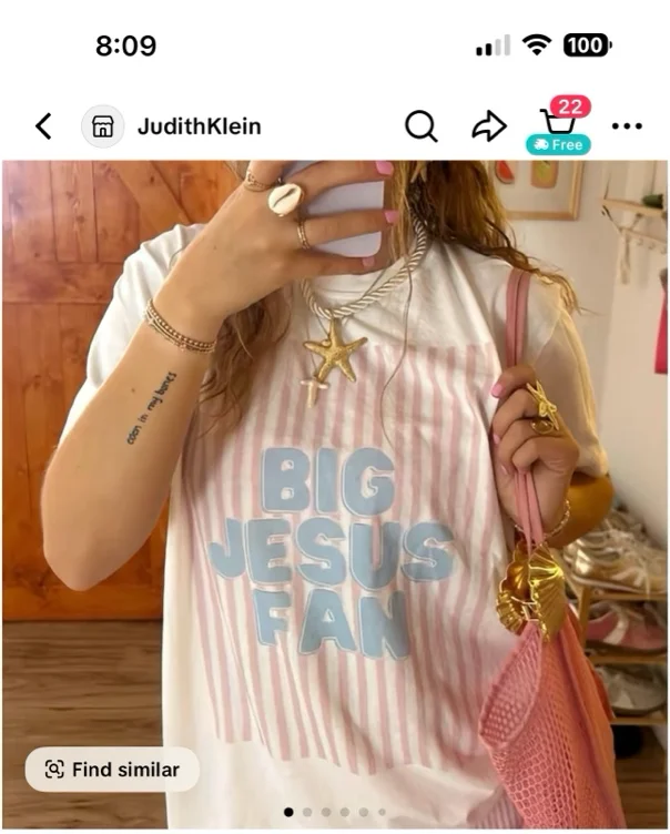 Big Jesus Fan Christian Shirt, Comfort Colors Jesus T-shirt, | Black Friday Sale TikTok Shop