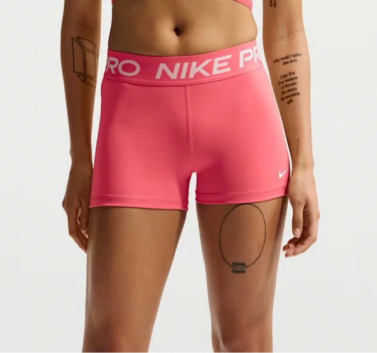 Nike Pro Women's 8cm (approx.) Shorts