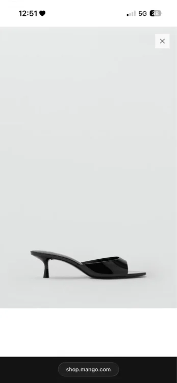 Sandales lanière talon kitten heel - Femme | MANGO France métropolitaine