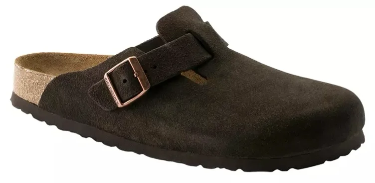 mocha berkinstock bostons