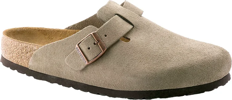 taupe berkinstock bostons