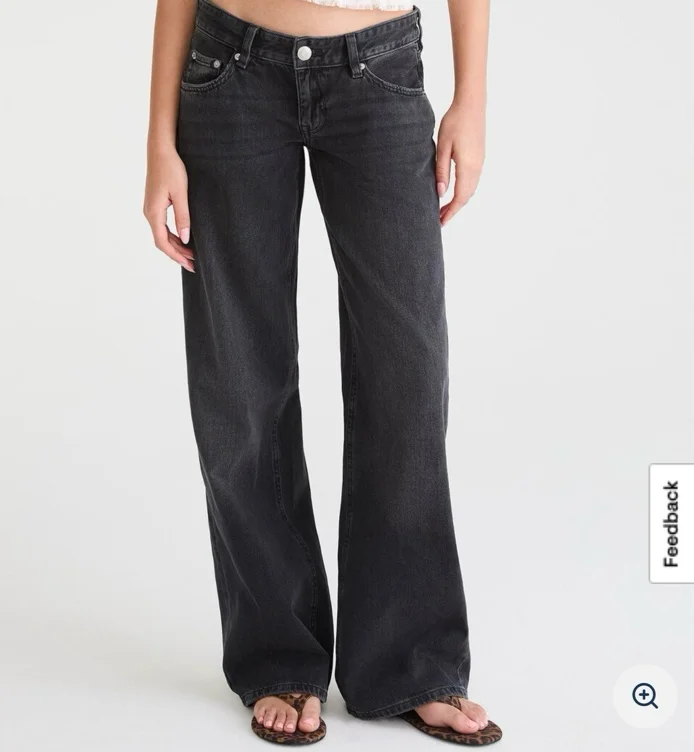 JeansWomen's JeansLow Rise JeansSuper Low-Rise Baggy Wide Leg JeanSuper Low-Rise Baggy Wide Leg Jean