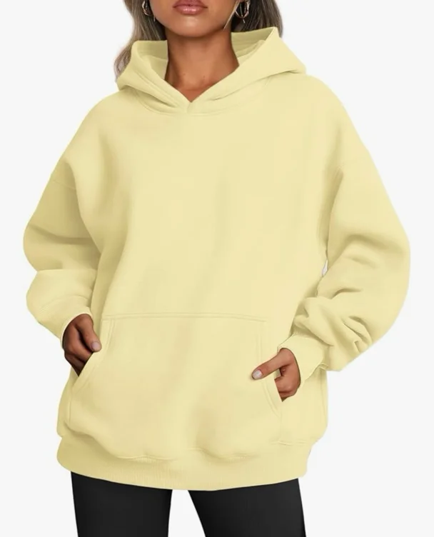 Trendy Queen Womens Oversized Hoodies Fleece Sweatshirts Fall Fashion Pullover Sweaters Winter Clothes