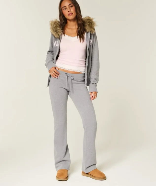 Logo Graphic Boot Sweatpants