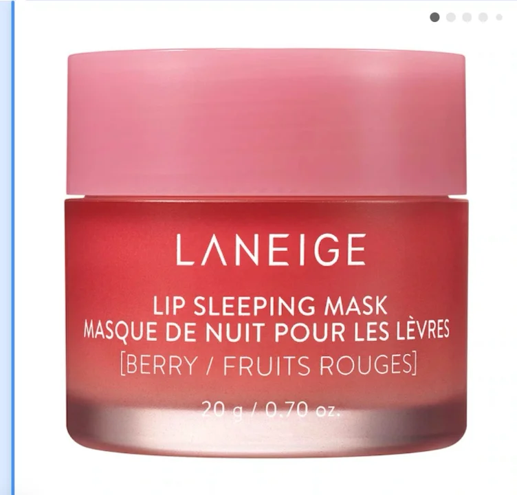 Lip Sleeping Mask – Intense Hydration Lip Treatment with Vitamin C - berry