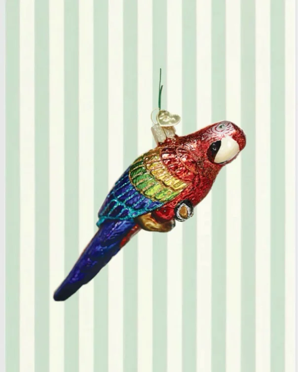 Tropical Parrot Ornament