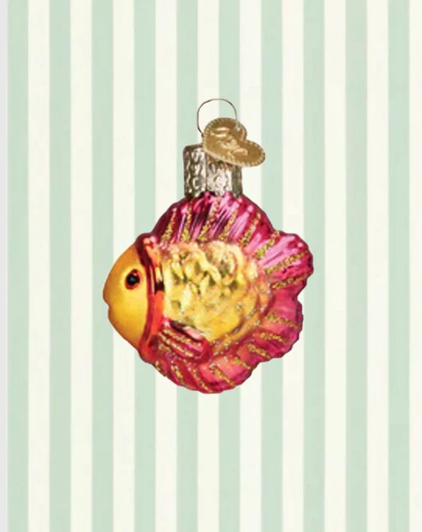Old World Gumdrops Mini Tropical Fish Ornament 85259