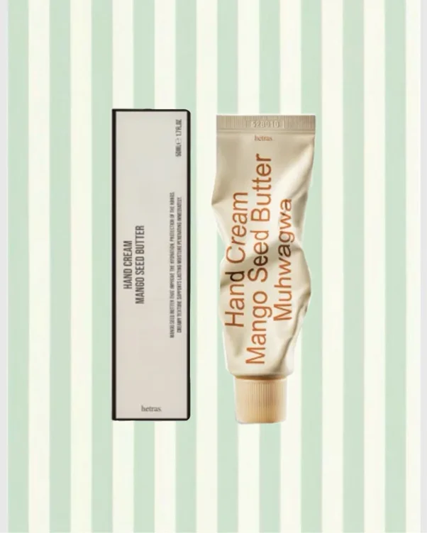 hetras Mango Seed Butter Perfume Hand Cream 50mL (8 Options)