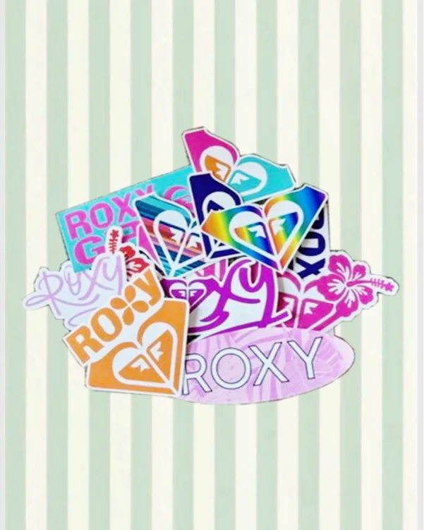 Roxy Sticker Pack / Lot - 13 Surfer girl vinyl decals