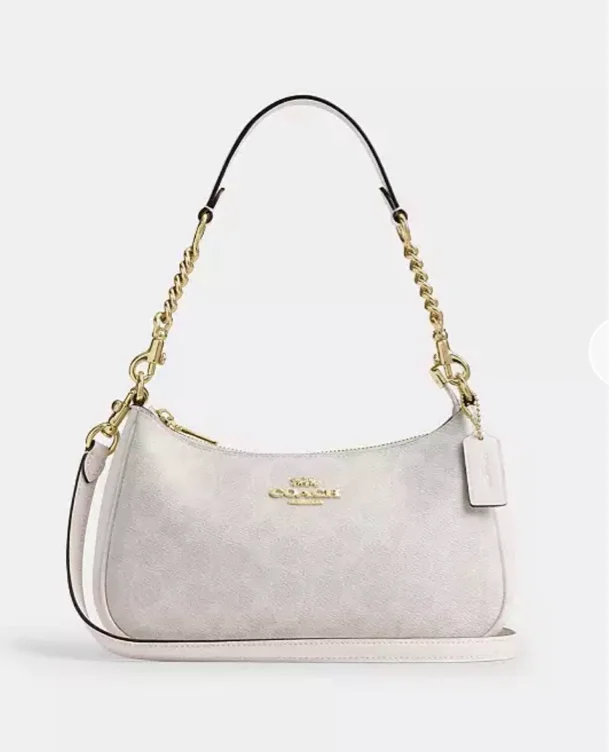 Teri Shoulder Bag In Signature Canvas
