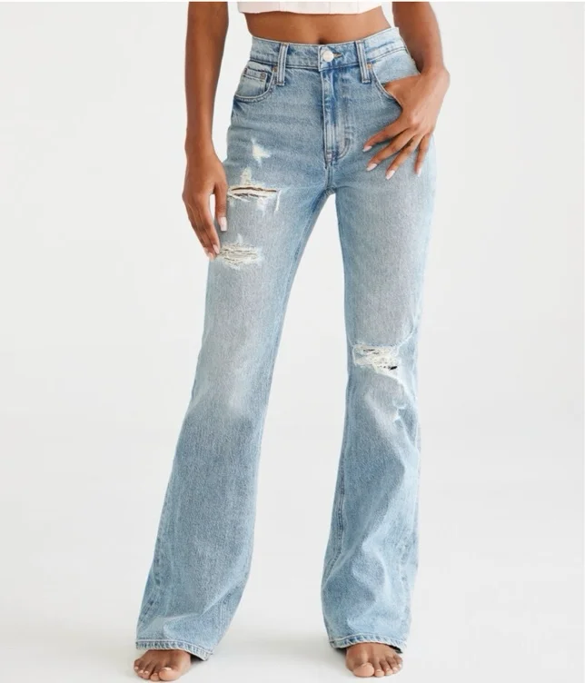 Flare High-Waisted Jean