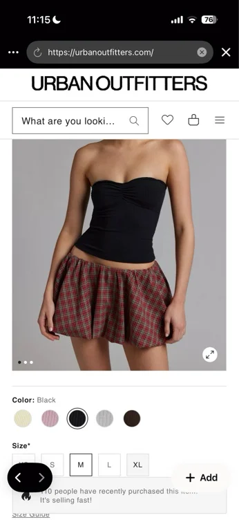 BDG Carla Sweetheart Neckline Ribbed Knit Tube Top