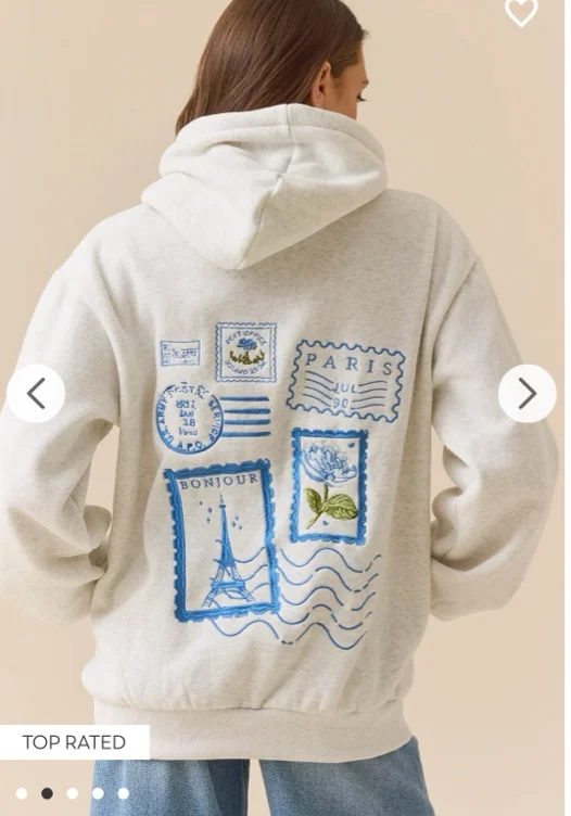 Meet Me In Paris Hoodie