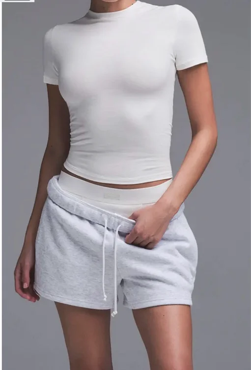 Stretch Cotton Jersey T-Shirt