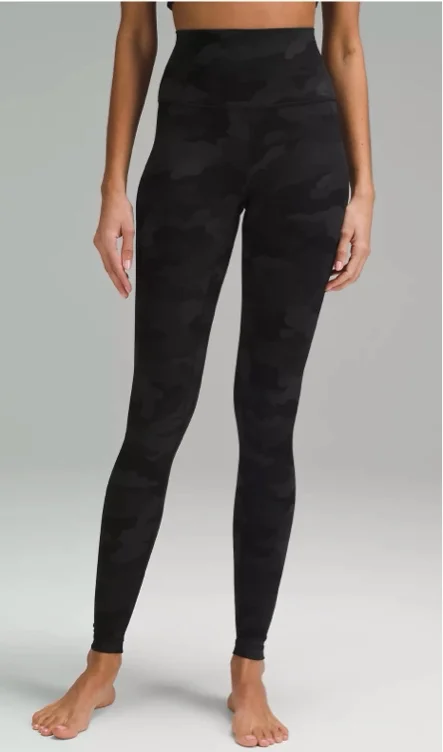 lululemon Align™ High-Rise Pant 28" -Heritage 365 Camo Deep Coal Multi
